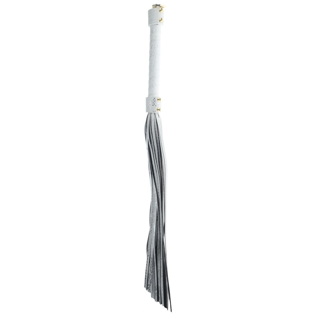 OUCH! Florence Collection - Flogger - White Flogger Whip Shots Toys